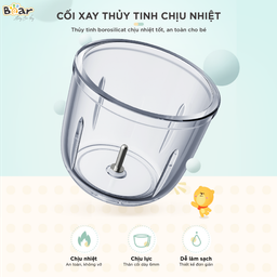 Máy xay ăn dặm 0,6L Bear Xay đa năng, tiện dụng cho bé GR-B06V1