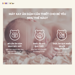 (GIÁ ĐỘC QUYỀN) Máy xay Bear 0.3l GR-B03V8, phù hợp xay đồ ăn dặm, xay gia vị,…
