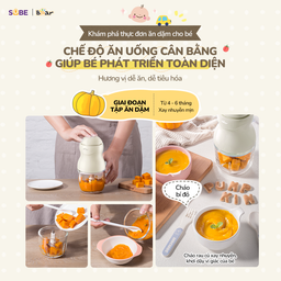 (GIÁ ĐỘC QUYỀN) Máy xay Bear 0.3l GR-B03V8, phù hợp xay đồ ăn dặm, xay gia vị,…