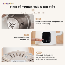 Máy làm sữa hạt Bear SB-SH12H