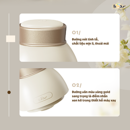 (GIÁ ĐỘC QUYỀN) Máy xay ăn dặm 0.6L Bear QSJ-D02Q1 , 200W, đa năng 6 lưỡi dao…