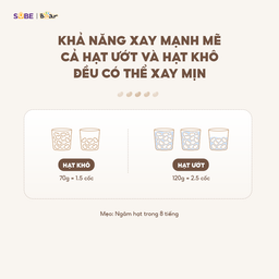 Máy làm sữa hạt Bear SB-SH06C