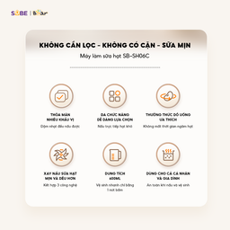 Máy làm sữa hạt Bear SB-SH06C
