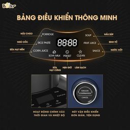 (GIÁ ĐỘC QUYỀN) Máy Làm Sữa Hạt Bear Đa Năng 1,5L Chống Ồn Cao Cấp, Xay Sinh T…
