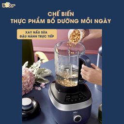 (GIÁ ĐỘC QUYỀN) Máy Làm Sữa Hạt Bear Đa Năng 1,5L Chống Ồn Cao Cấp, Xay Sinh T…