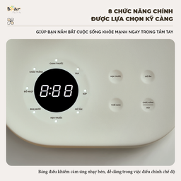 Máy pha trà Bear 1.5L SB-PT15K: Pha trà, giữ ấm, có lưới lọc tiện lợi