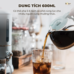 Máy Pha Cà Phê Mini BEAR nhỏ gọn tiện dụng pha trà, pha coffee, tự động giữ ấm…