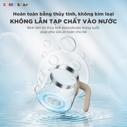 Máy Đun Nước Pha Sữa BEAR 1.2L Đun Nước Hâm Sữa Giữ Nhiệt Cho Mẹ Máy Hâm Sữa C…