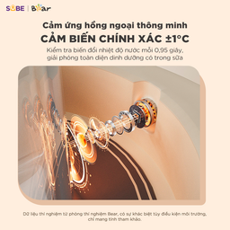 Máy Đun Nước Pha Sữa BEAR 1.2L Đun Nước Hâm Sữa Giữ Nhiệt Cho Mẹ Máy Hâm Sữa C…
