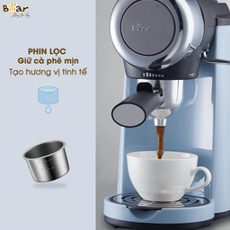 Máy Pha Caphe Bear Tự Động Pha Cafe, Pha Espresso Phong Cách Ý CF-B02V1