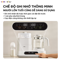 Máy Hâm Sữa Tiệt Trùng Bear 1.3L Đun Nước Pha Sữa Cho Bé Máy Tiệt Trùng Vệ Sin…
