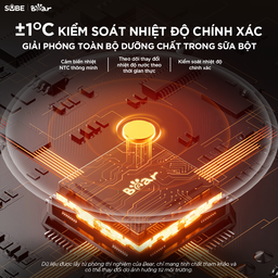 Máy Hâm Sữa Tiệt Trùng Bear 1.3L Đun Nước Pha Sữa Cho Bé Máy Tiệt Trùng Vệ Sin…