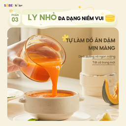Máy Xay Sinh Tố Cầm Tay Bear Xay Rau Củ Quả Làm Sinh Tố Nước Ép Mini Tích Điện…