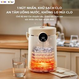 Bình Thủy Điện Bear 3L Đun Sôi Siêu Nhanh Khử Clo Bình Đun Nước Giữ Nhiệt EWB-…