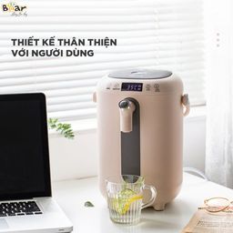 Bình đun nước thủy điện thông minh Bear 3L B30V1 khử clo và khoá trẻ em an toàn