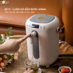 Bình đun nước thủy điện thông minh Bear 3L B30V1 khử clo và khoá trẻ em an toàn