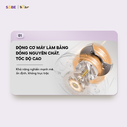 Máy làm sữa hạt Bear SB-SH06D