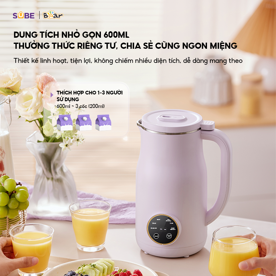 Máy làm sữa hạt Bear SB-SH06D