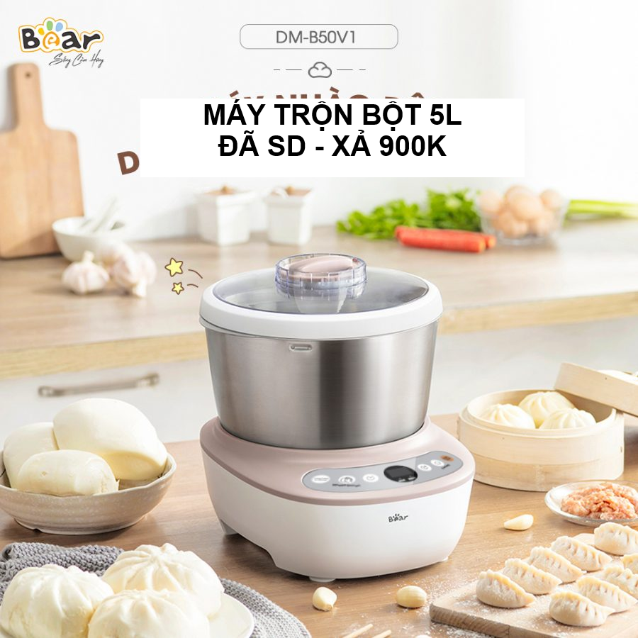 (Hàng xả - Đã sử dụng) Máy trộn bột 5L Bear DM-B50V1