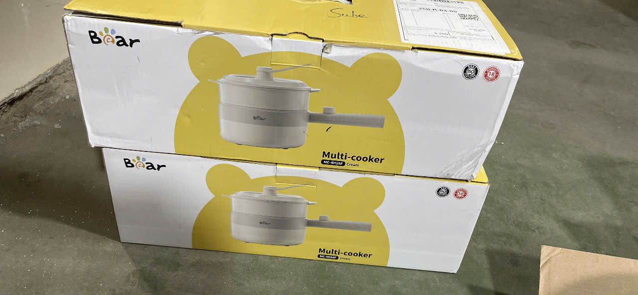 [HÀNG XẢ ĐÃ SỬ DỤNG] Nồi điện đa năng Bear MC-4H16F