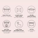 Nồi nấu chậm Bear 0.8L SUBE001 (3 màu xanh - hồng - vàng) nấu cháo, chưng yến, hầm rau củ - Ảnh 8