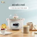 (GIÁ ĐỘC QUYỀN) Nồi Nấu Chậm Bear 1,6L SUBE002 - Ảnh 8