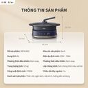 Nồi Lẩu 2 Ngăn Bear Đa Năng NL60U Chế Độ Nấu Lẩu Hầm Ninh Chiên Rán Xào Chống Dính Cực Tốt - Ảnh 10