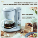 Máy Pha Cà Phê Mini BEAR nhỏ gọn tiện dụng pha trà, pha coffee, tự động giữ ấm, loại bỏ cặn SB-CF06A - Ảnh 8