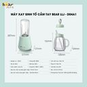 (GIÁ ĐỘC QUYỀN) Máy Xay Sinh Tố Cầm Tay Bear, Xay Hoa Quả Công Suất Lớn, Chất Liệu An Toàn LLJ-D04A1 - Ảnh 10