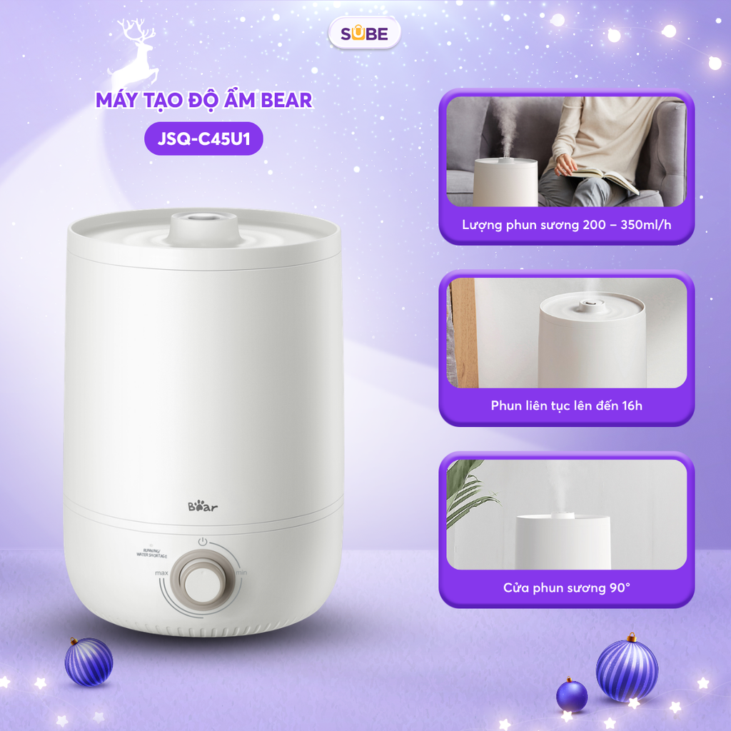 Máy Phun Sương Tạo Ẩm Bear Làm Mát Không Khí JSQ-C45U1