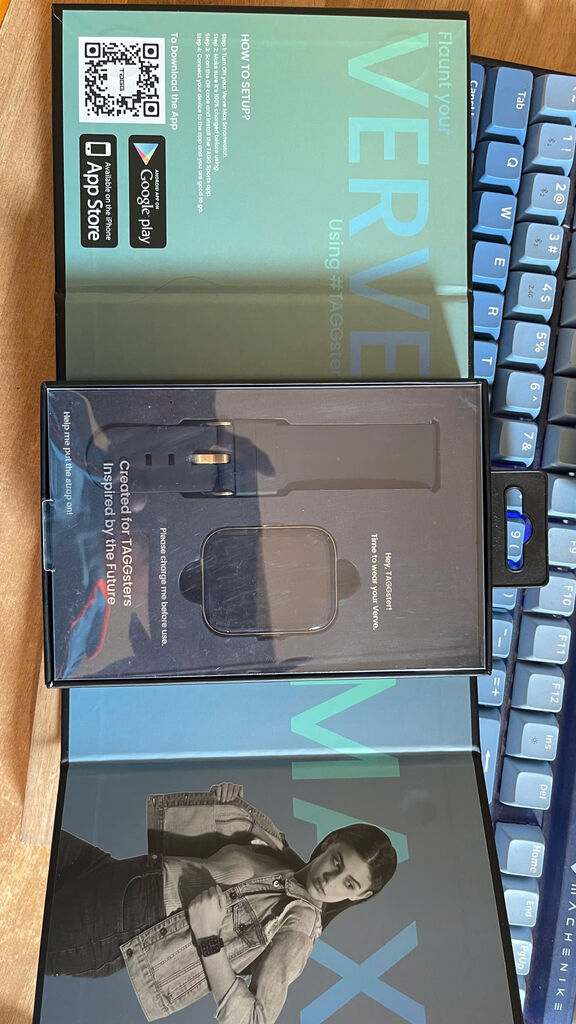 Đồng hồ thông minh TAGG Verve MAX TAGGV32 ( Hàng Amazon )