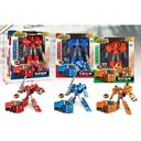 Đồ Chơi Biến Hình Rô Bốt Thành Ô Tô Transformer 2in1 Siêu To Cho Bé Trai - Ảnh 5