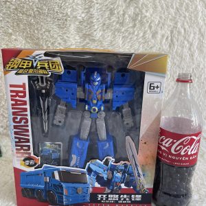 Đồ Chơi Biến Hình Rô Bốt Thành Ô Tô Transformer 2in1 Siêu To Cho Bé Trai - Ảnh 2