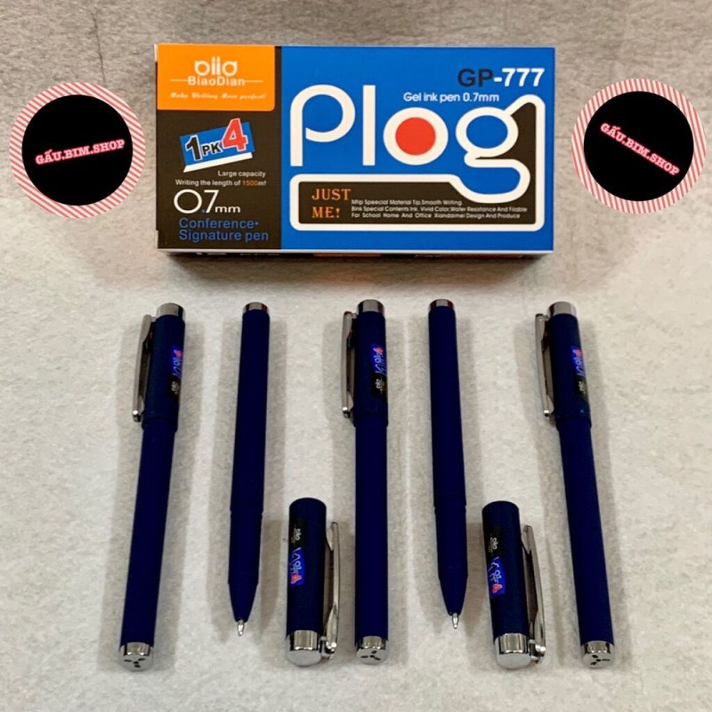 1 Cây = 144 Bút bi nước ngòi 0.7mm GP-777