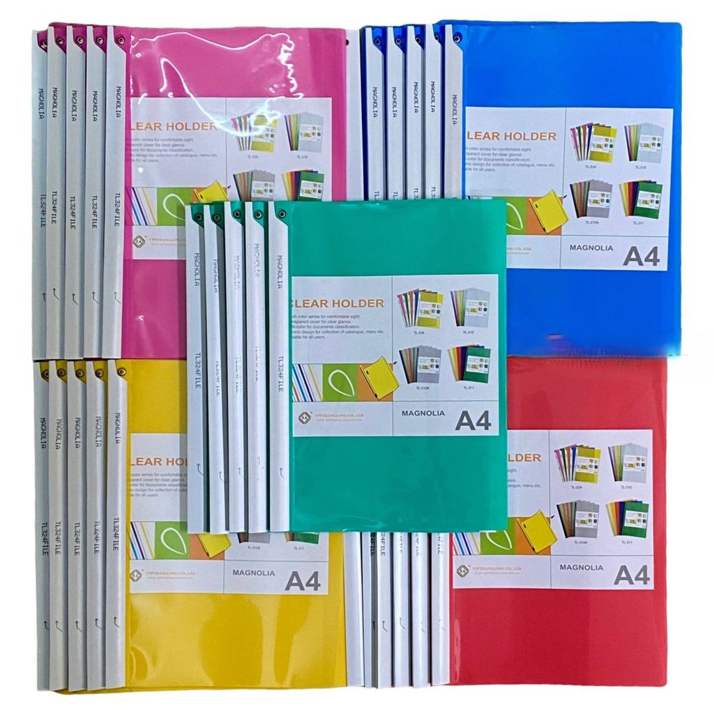 10 chiếc Kẹp tài liệu xoay A4 (rút gáy xoay)