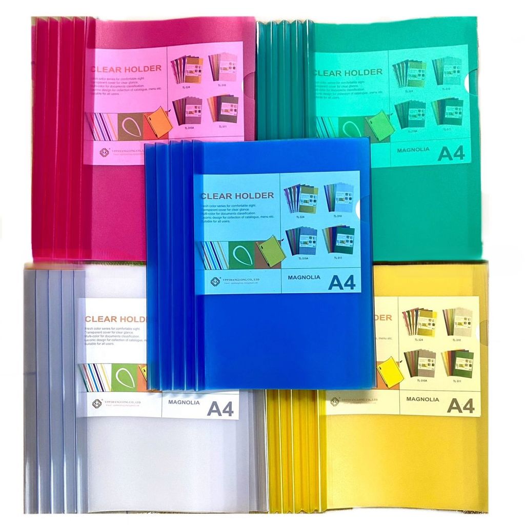 10 chiếc Kẹp tài liệu A4 Dày, File rút gáy Q311