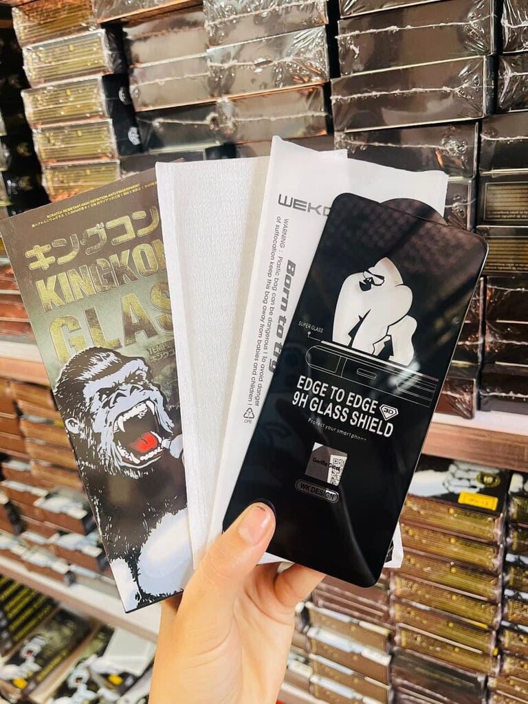 Kính cường lực ip X/Xs/11pro kingkong wtp-009 phake ( hộp 10 cái ) 