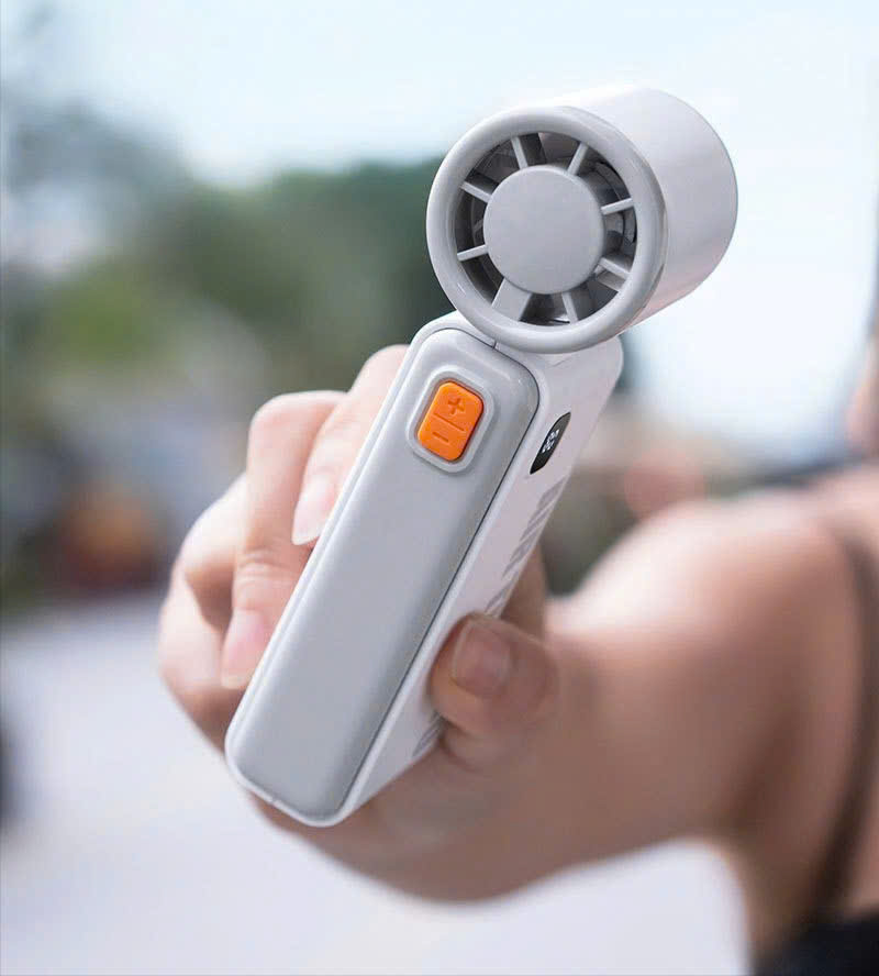 Quạt mini turbo di động ngoài trời - Ảnh 2