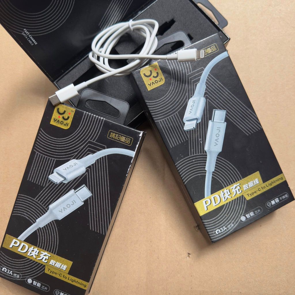Cáp sạc nhanh PD C to L YaoJi Công suất 20w - Ảnh 2