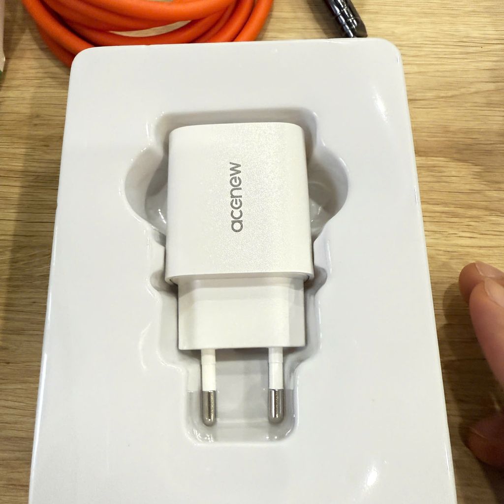 Củ sạc nhanh 2 cổng 20w acenew xuất âu và thị trường nga - Ảnh 2
