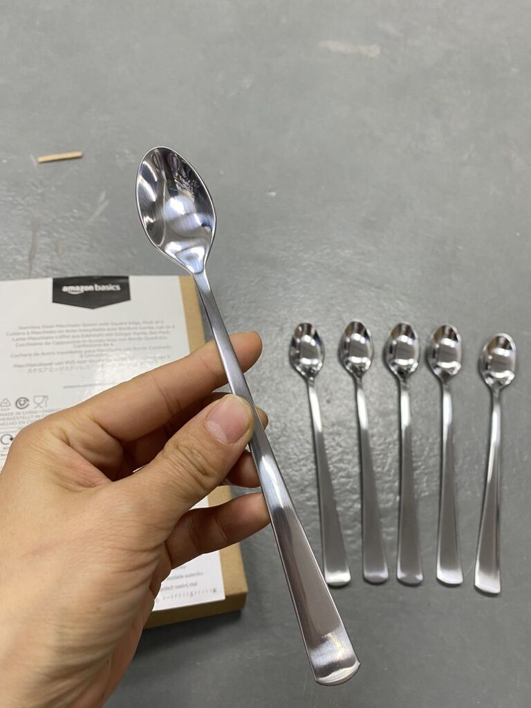 Bộ thìa Amazon Basics 6 món B07GJKFS6J - hàng Mỹ , cực xịn - Ảnh 5