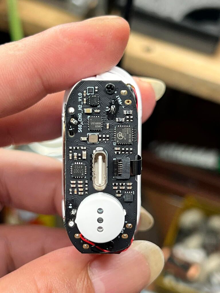 Tai nghe airpods 4 hổ vằn chip 1563e fake - Ảnh 5