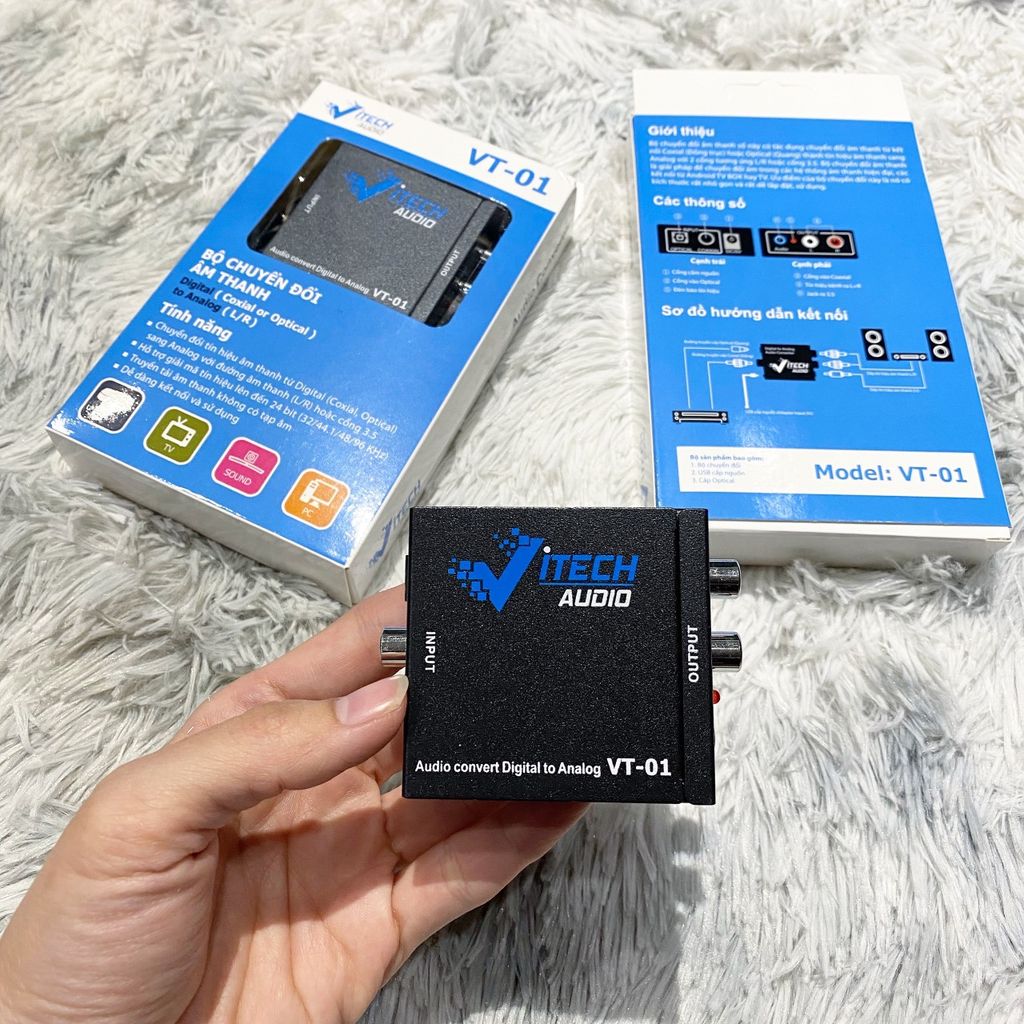 Chuyển quang Audio Vitech VT01