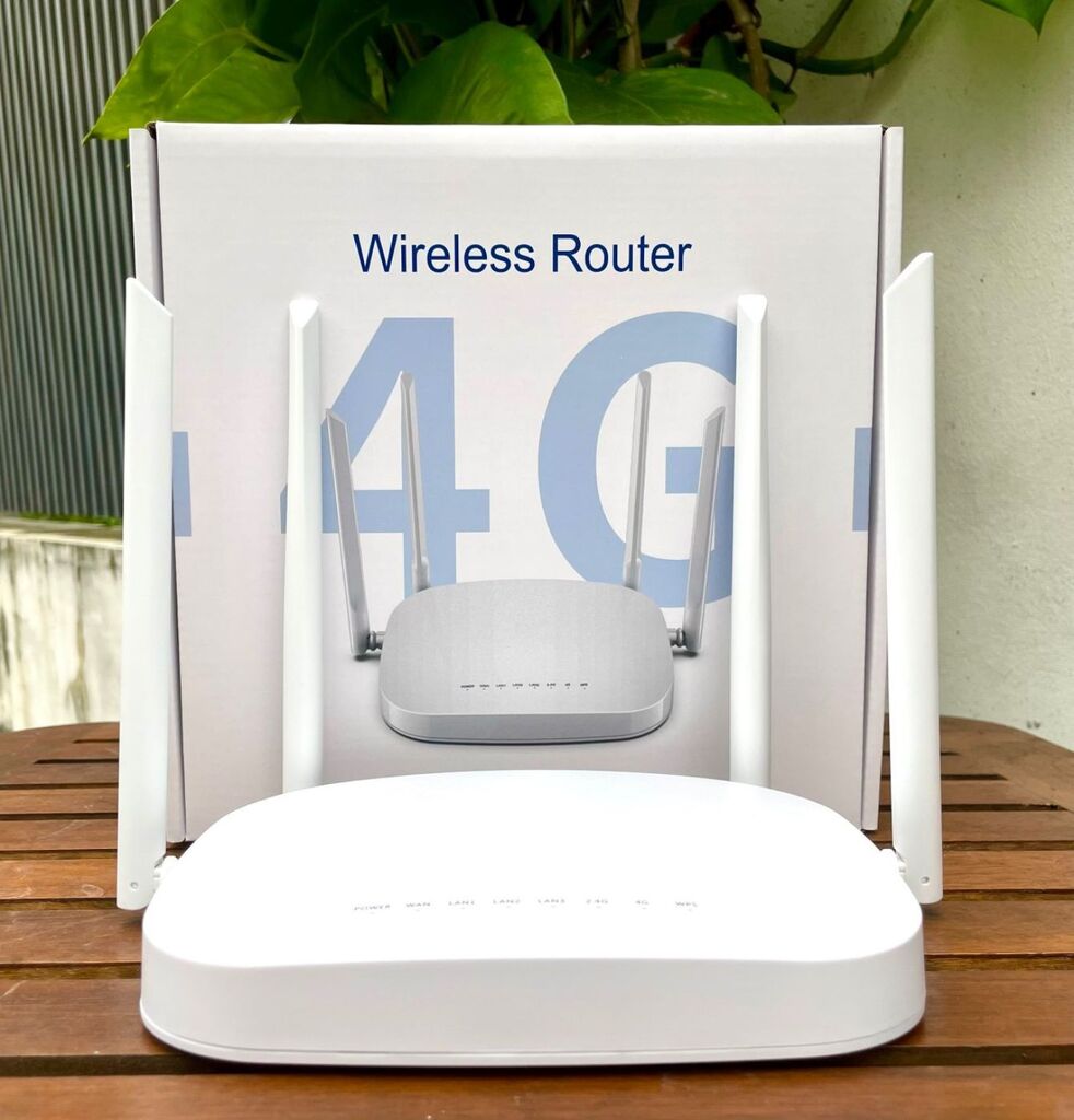 Bộ phát wifi từ sim 4G H300G 4 râu Anten Tốc độ 300Mbps