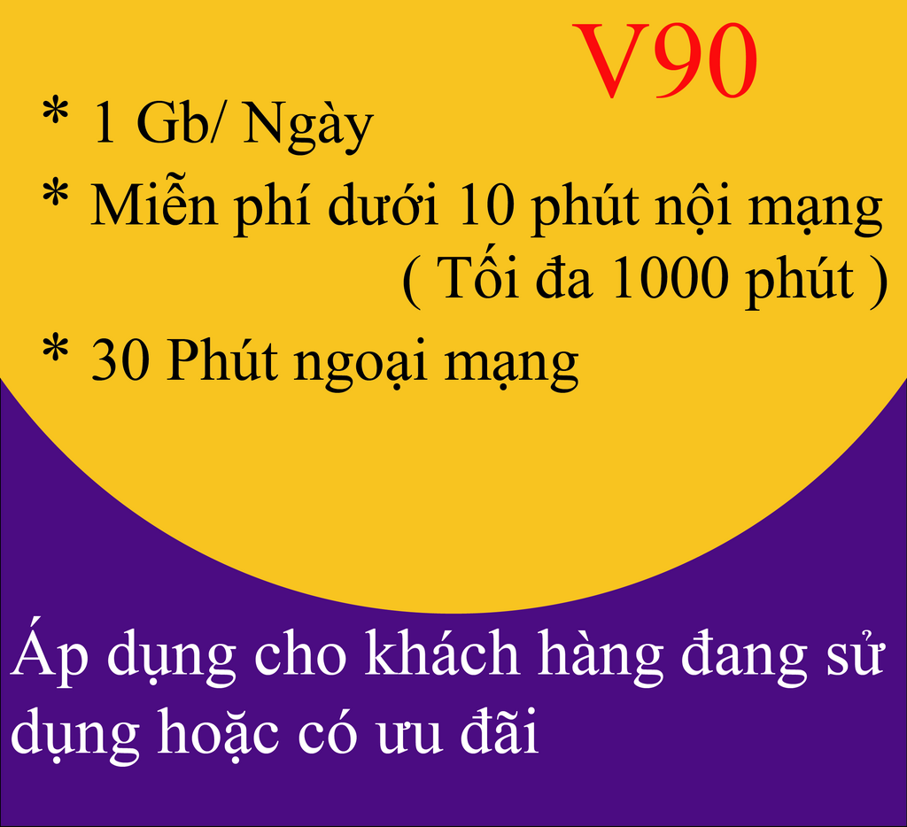 12 tháng gói v90c Viettel