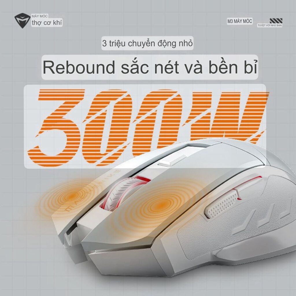 Chuột Gaming Không Dây Machenike M3 - Ảnh 3