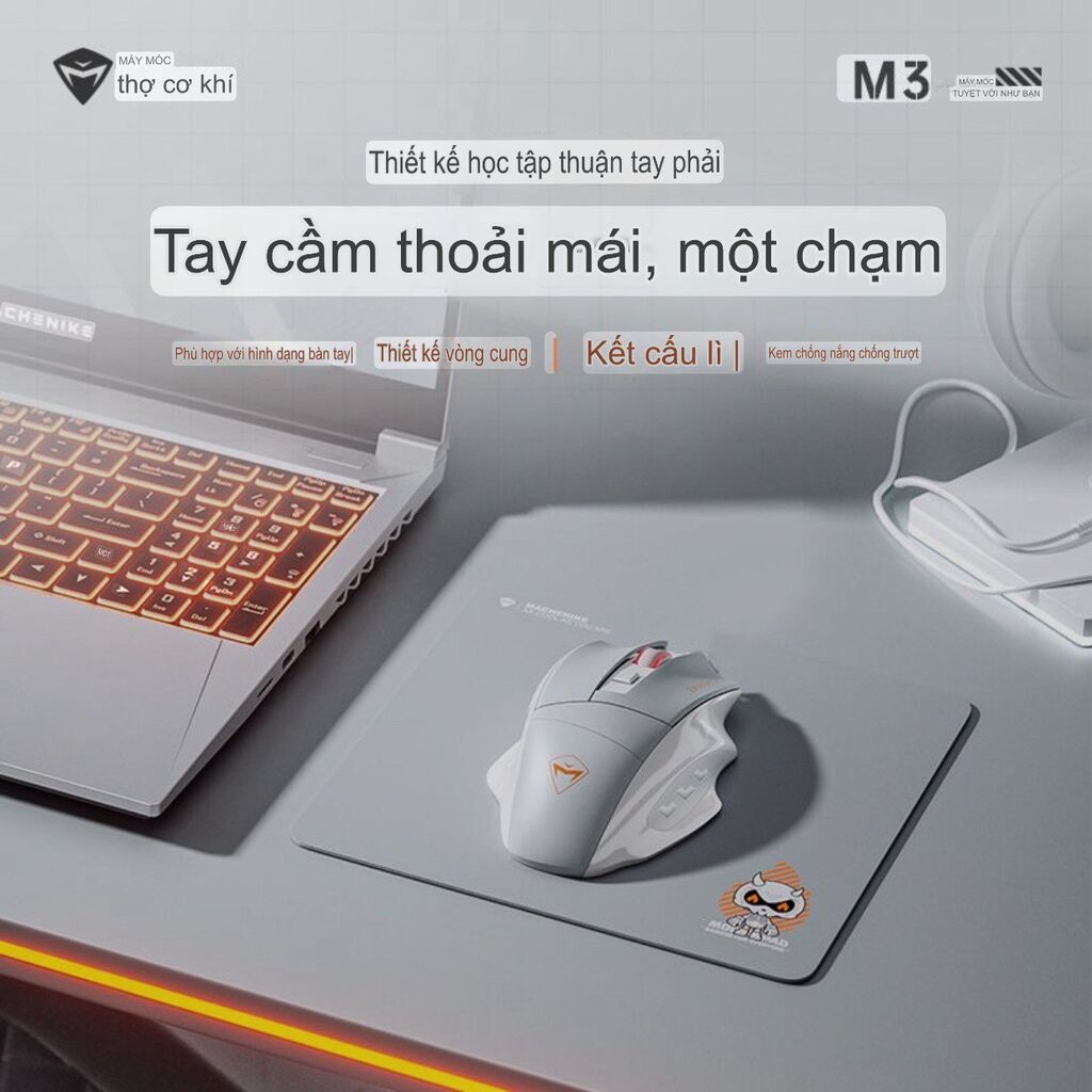 Chuột Gaming Không Dây Machenike M3 - Ảnh 6
