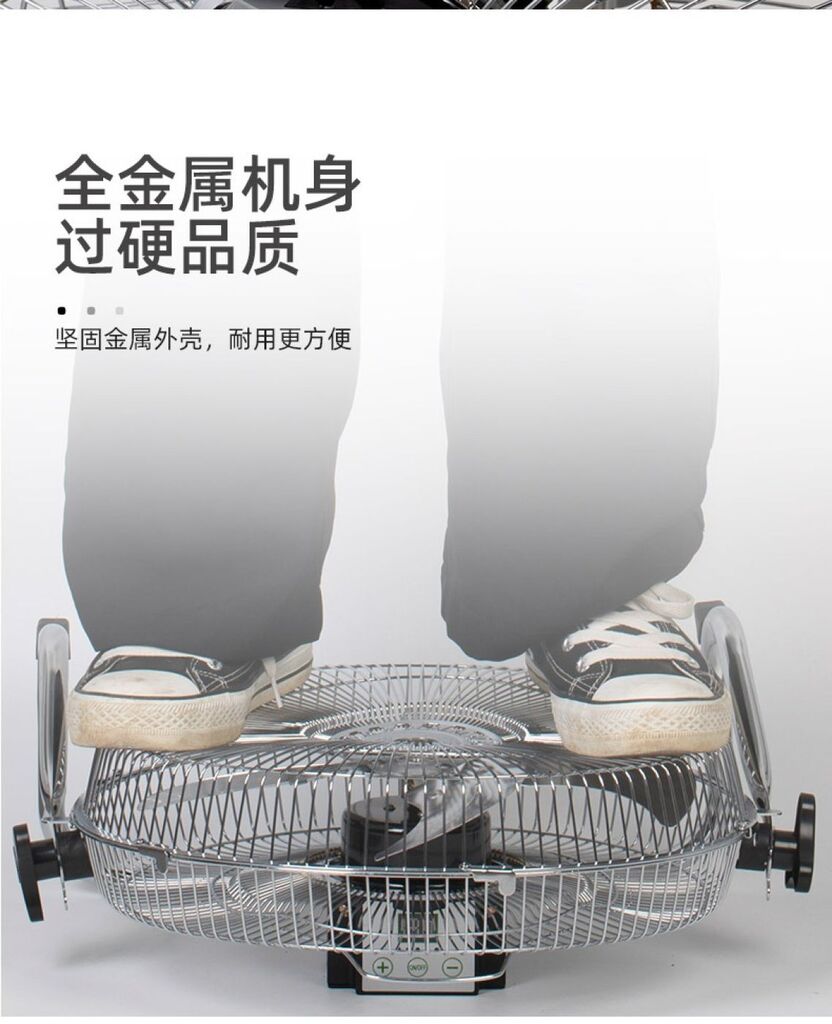 Quạt Tích Điện Kanedu Không Chổi Than, Đồng Nguyên Chất. Màu Đen-12 Inch - Ảnh 2