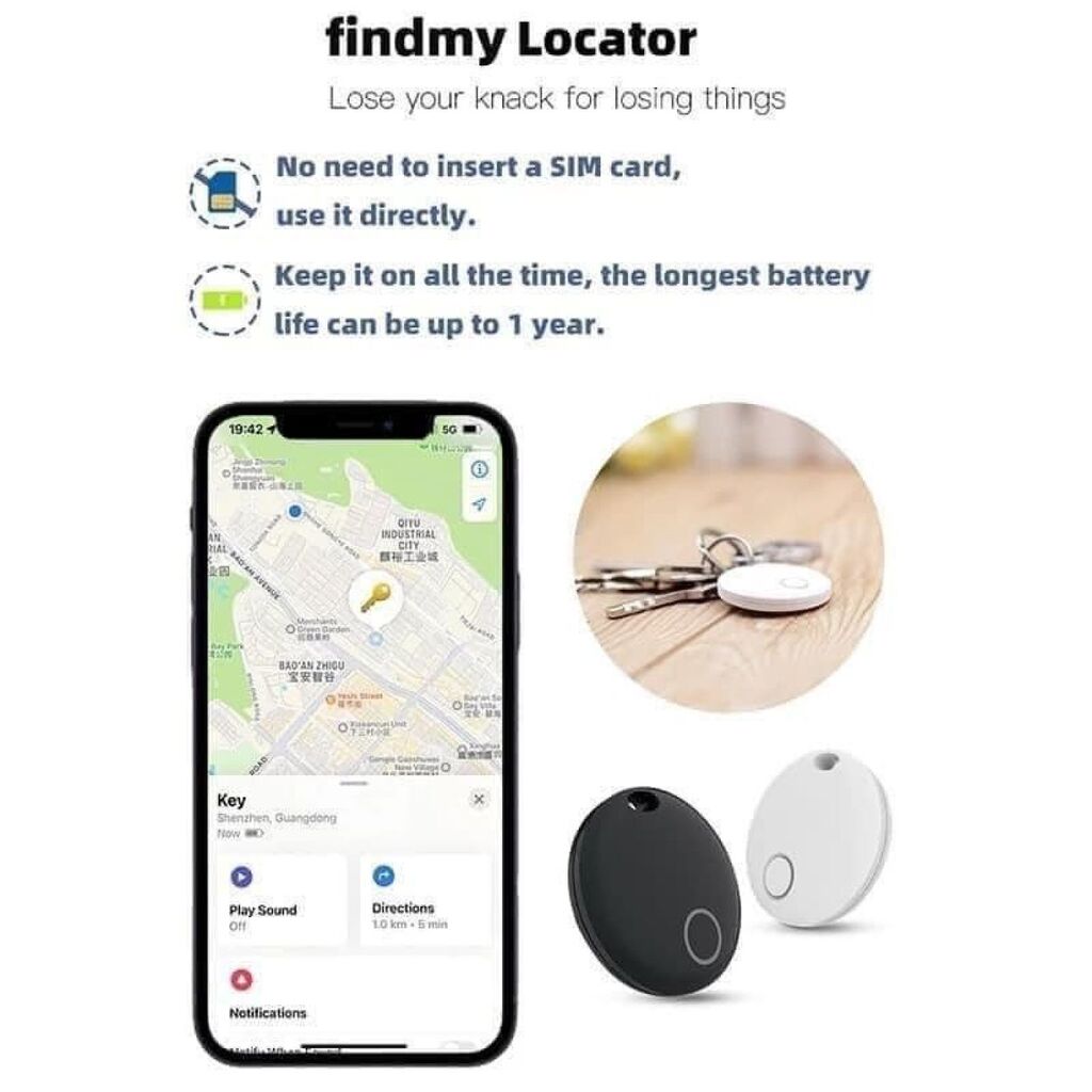 Thiết Bị Định Vị Smart Tag cho IP iOS: Chuẩn MFI Hãng HiMoJo - Ảnh 4