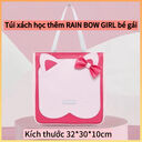 Túi học thêm hình mèo cho bé có mặt mèo full da - Ảnh 10